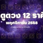 ดูดวงเดือนพฤศจิกายน 2568 (12 ราศี) การเงิน การงาน ความรัก